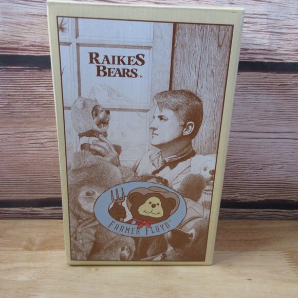 Robert Raikes Floyd Farmer Career 9" Bear Limited Edition  COA Applause 611/5000 - Picture 2 of 11